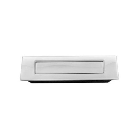 JAKO Jako 155 mm Oval Flush Pull with Spring Loaded Cover; Satin US32D - 630 Stainless Steel WFH116